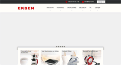 Desktop Screenshot of eksen.com.tr
