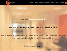 Tablet Screenshot of eksen.eu